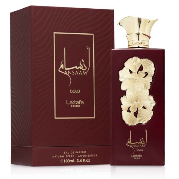 Ansaam Gold, Perfume Para Mujer, Eau de Parfum 100ml - Lattafa Pride