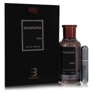 Bharara King, Perfume Para Hombre,  Eau de Parfum 100 ml + Atomizer Spray - Bharara